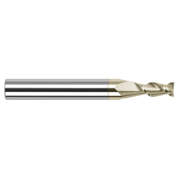High Helix End Mill for Aluminum Alloys - Square, 0.0400", Number of Flutes: 2